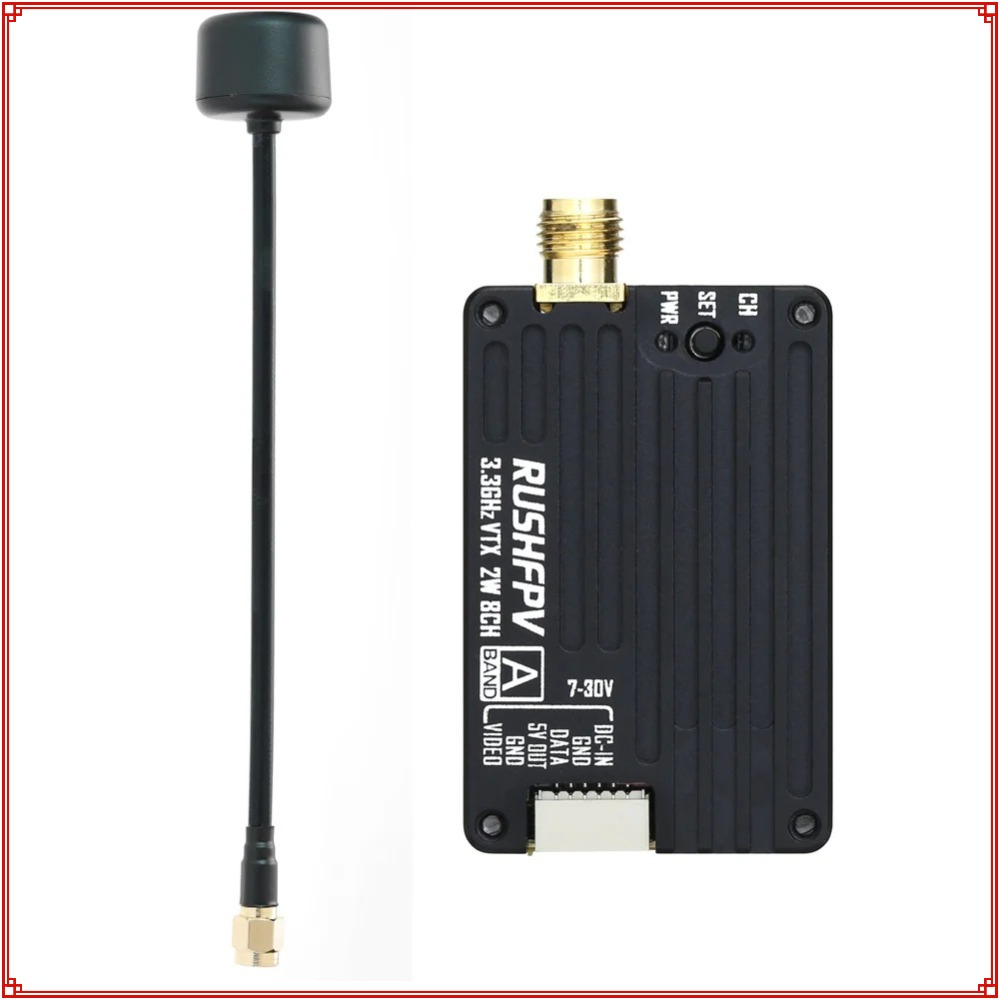 Drone Rc Remote - 2026 RUSHFPV 3.3G 2W VTX Transmitter
