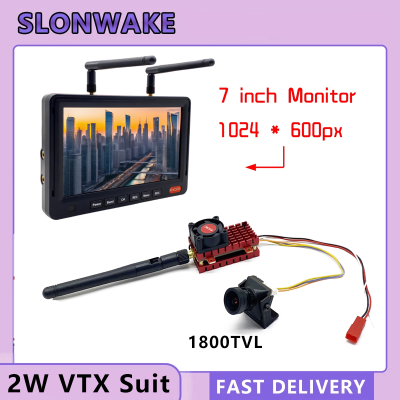 Telemetry Module Rc - SLONWAKE 5.8G 2W VTX FPV Kamera