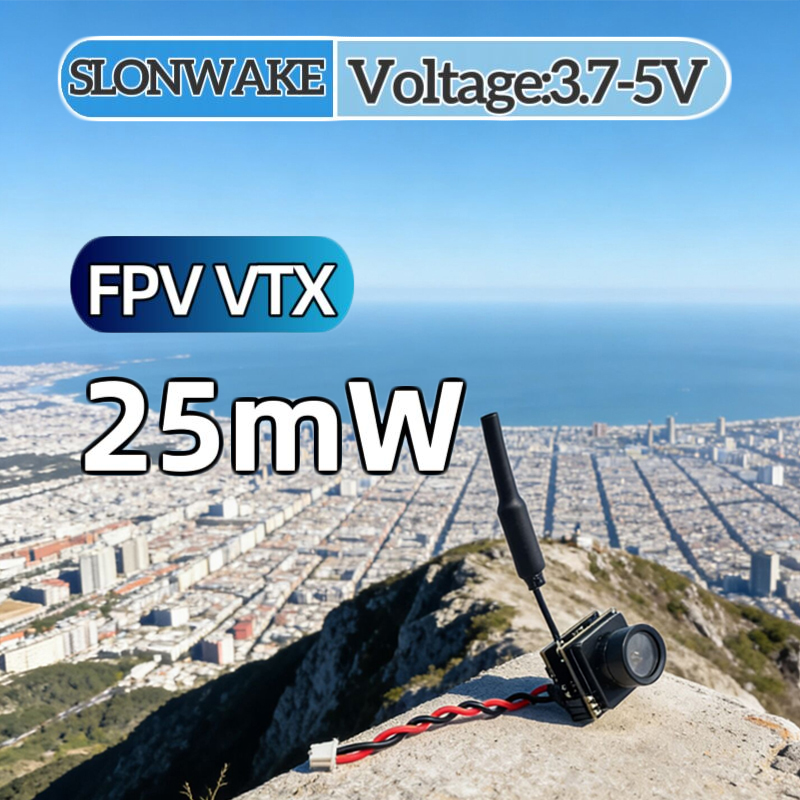 Drone Rc Remote - SLONWAKE FPV 25mW Simulasi Daya VTX