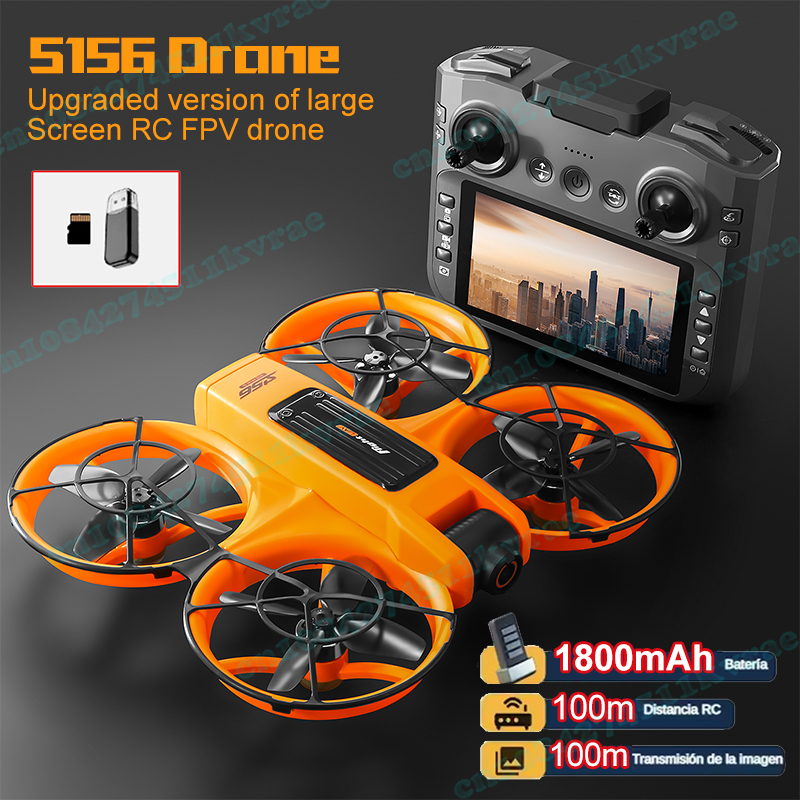 Drone Vs Rc Helicopter - Drone S156 FPV Kamera 4K HD