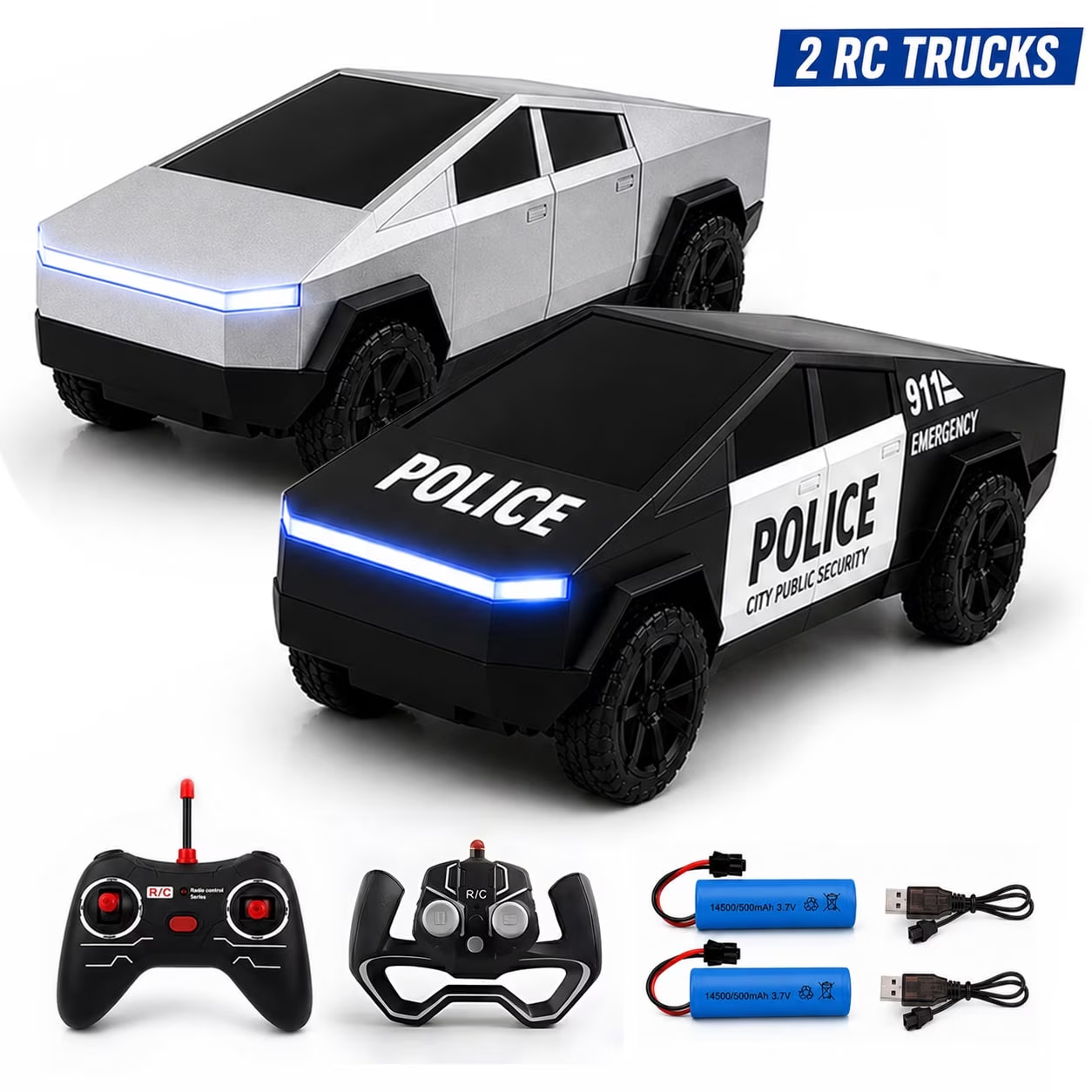 Rc Drift Car Kit - 2PCS Mainan Mobil RC Cyber Truck