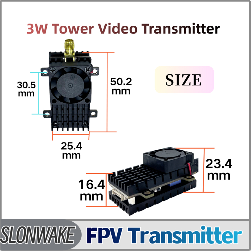 Drone Rc Remote - Modul Transmisi Video FPV SLONWAKE 5.8G