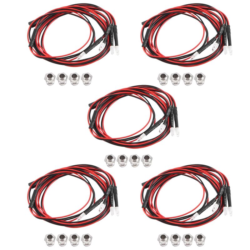 Rc Drift Car Kit - Kit Lampu LED RC 4 LED
