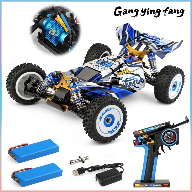 Rc Drift Car Kit - 1/12 124017 Wltoys -V8 Mobil RC