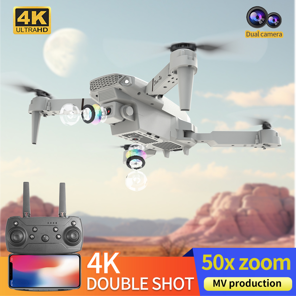 2026 BARU E88 Drone Profesiona - Drone Rc Land ulasan dan harga