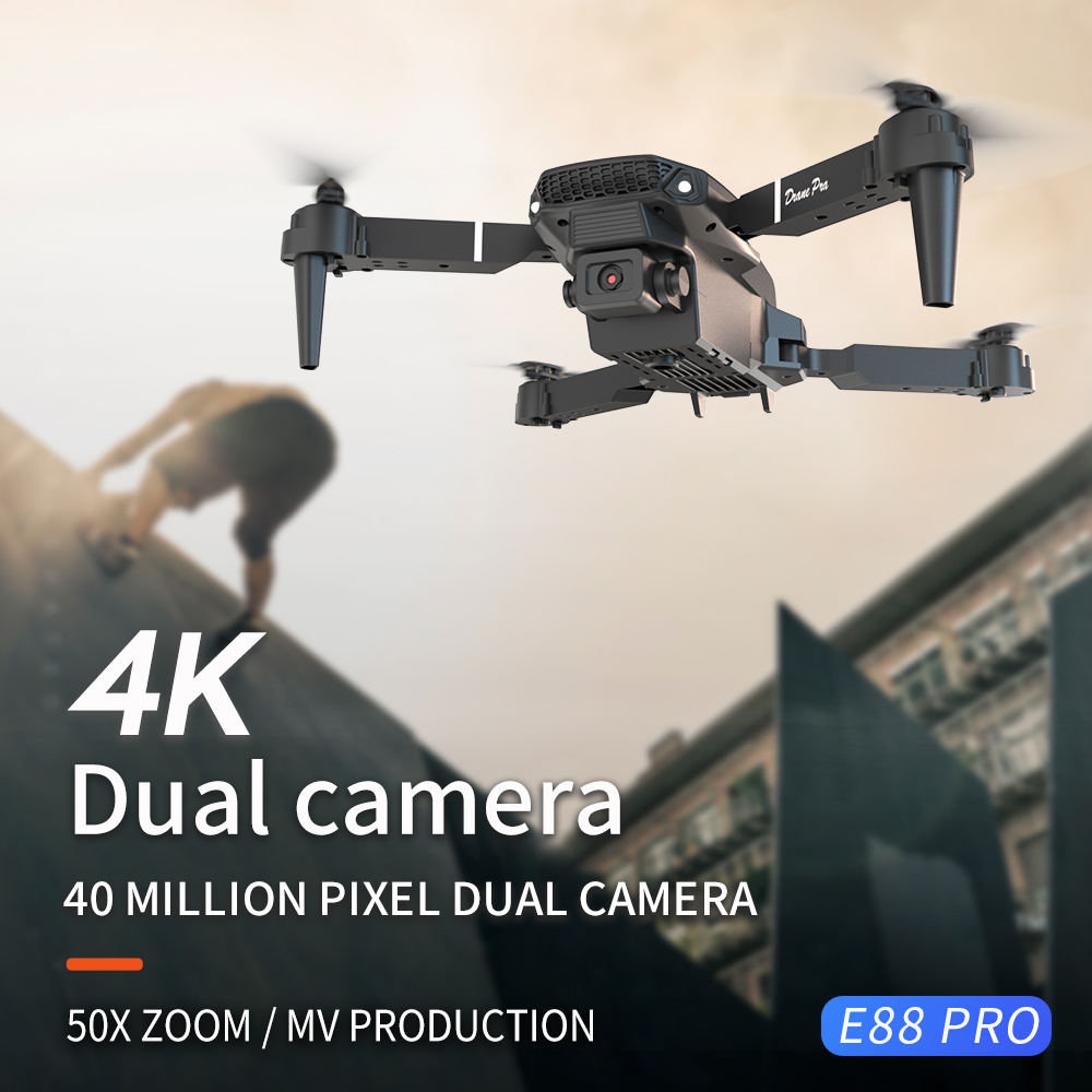 2026 BARU E88 Drone Profesiona - Drone Rc Land ulasan dan harga