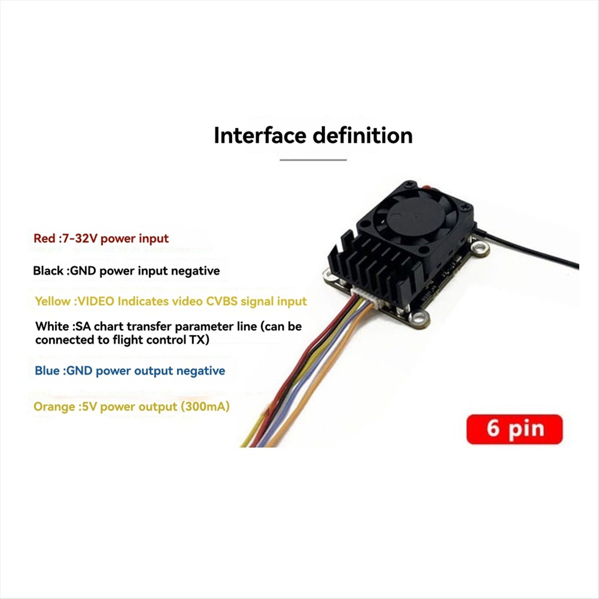 5.8G 2W VTX 2000mW Modul Peman - Drone With Rc ulasan dan harga