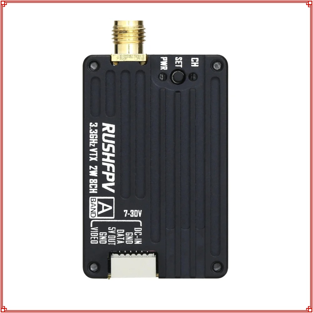 2026 RUSHFPV 3.3G 2W VTX Trans - Drone Rc Remote ulasan dan harga