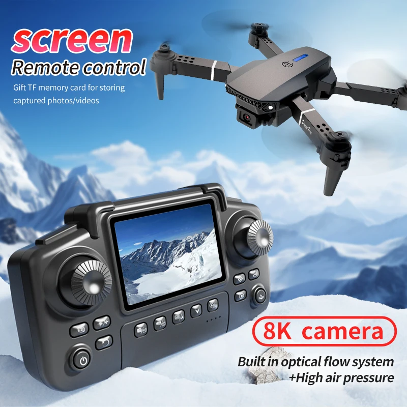 Drone E88 PRO Profesional deng - Drone Rc Land ulasan dan harga