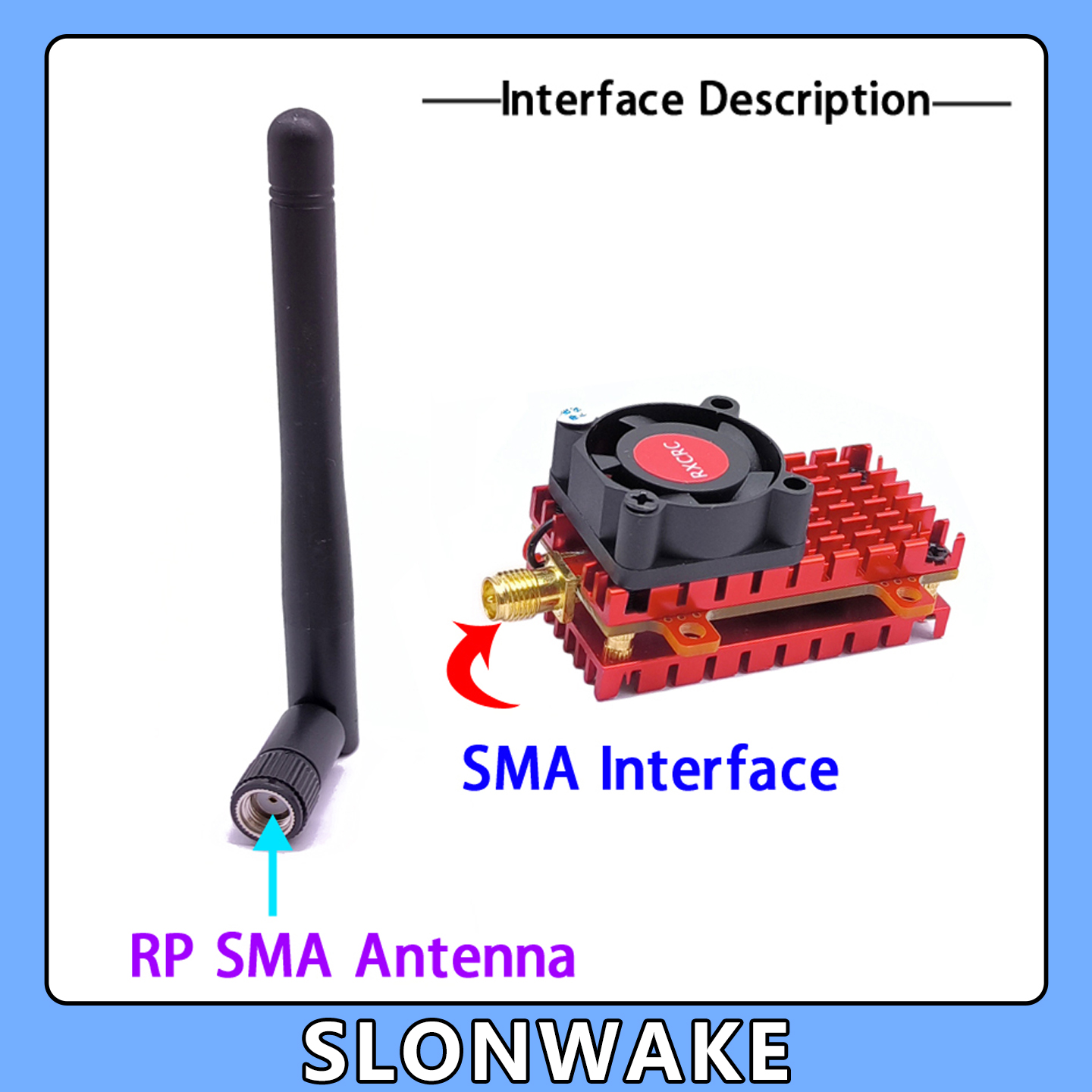 SLONWAKE 5.8G 2W VTX FPV Kamer - Telemetry Module Rc ulasan dan harga