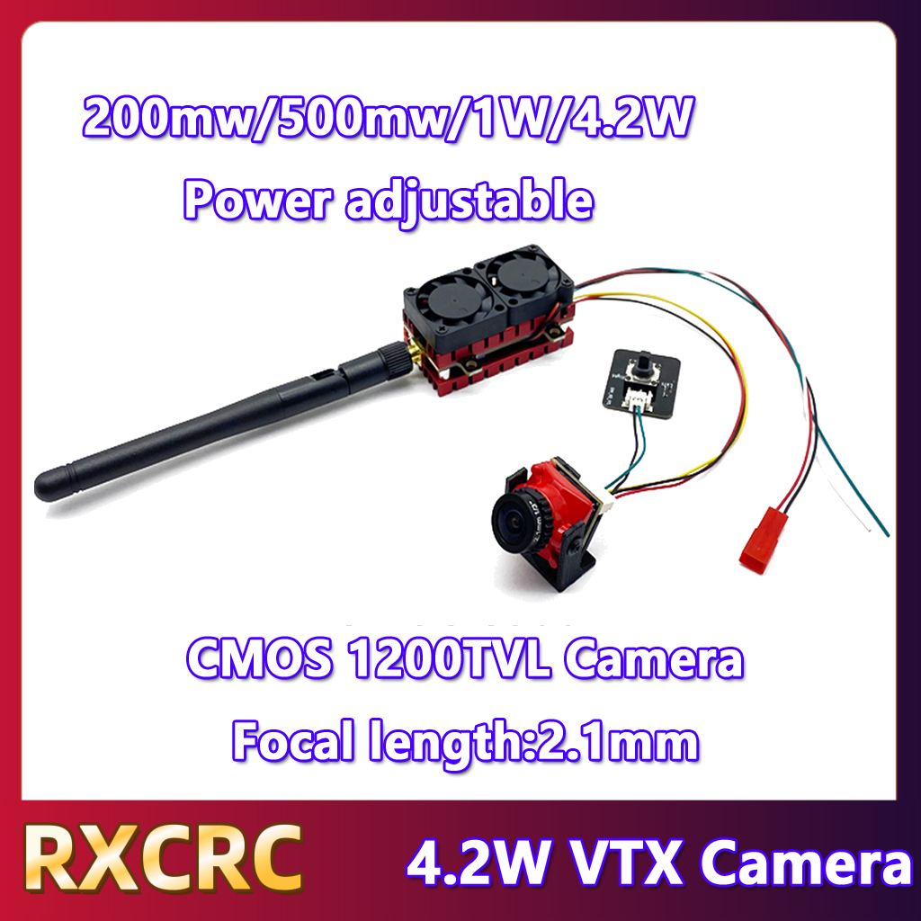 RXCRC 5.8G 48CH 4.2W Pemancar  - Drone Rc Remote ulasan dan harga