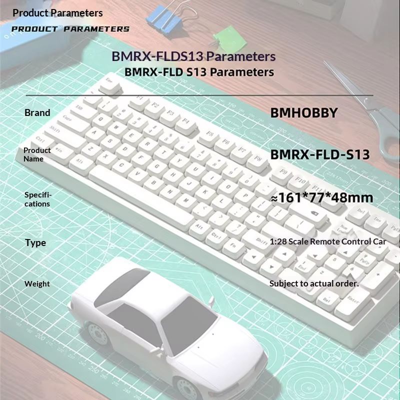 1/28 BMHOBBY BMRX FLD S13 Mobi - Rc Drift Car Kit ulasan dan harga