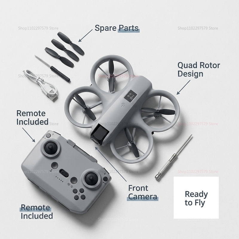 Drone Mini dengan Kamera HD 8K - Drone Rc Land ulasan dan harga