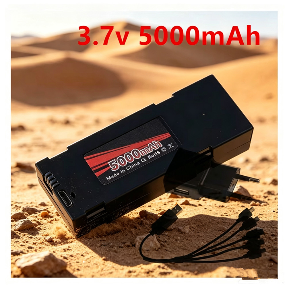 Baterai E88 3.7V 5000mah Bater - Drone Rc E99 K3 ulasan dan harga