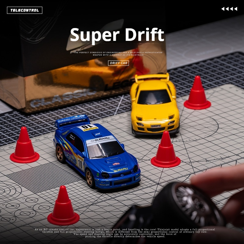 Mobil RC Mini Desktop 1/43 Bar - Rc Drift Car Kit ulasan dan harga
