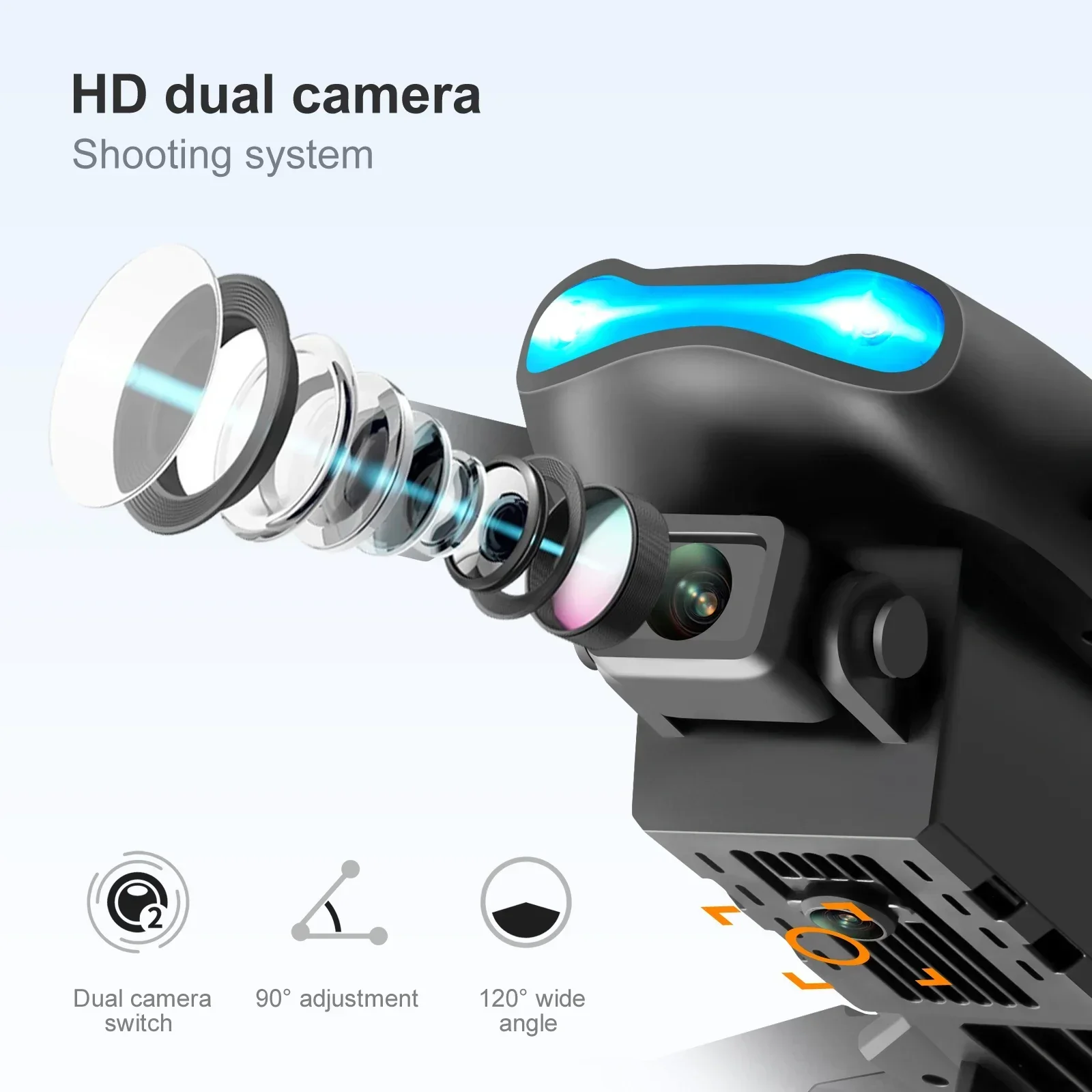 Drone E99 K3 Pro HD 4K dengan  - Drone Rc E99 K3 ulasan dan harga
